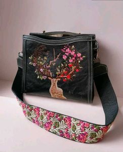 Esbeda Embroidered Deer Bag Original