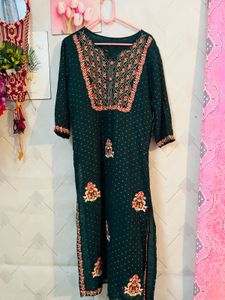 Beautiful Green Kurti