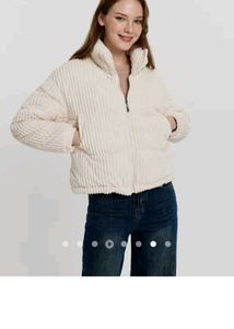 Off White Puffer Jacket