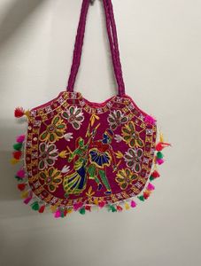 Beautiful Jaipuri Print Shoulder Bag