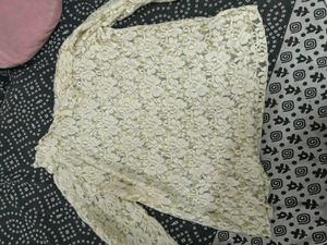 Lace Top - Cream
