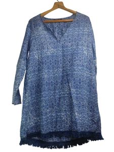 Blue Textured Top