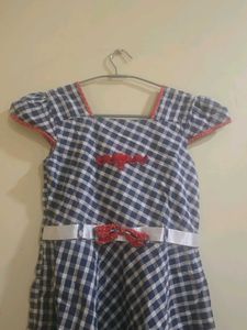 Girls&#39; Checkered Dress
