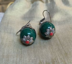Emerald Green Earrings
