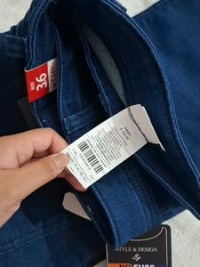 No Fuss Slim Fit Jeans - Size 36 Men