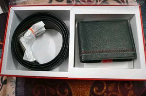 Belt & Wallet Gift Set