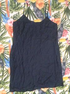 Navy Blue Slip Dress