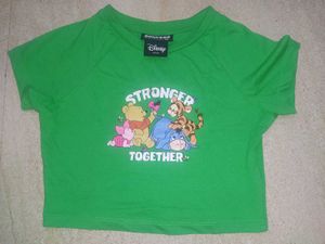 Green Graphic Baby Tee
