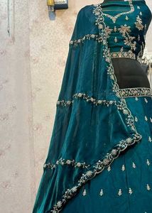 Green Designer Lehenga Choli
