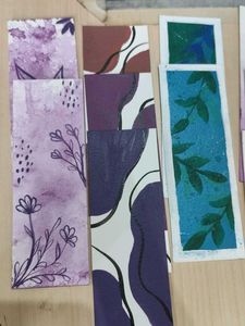 Handmade Watercolor Bookmarks