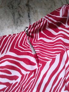 Patterned Mini Dress