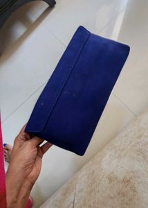 Dorothy Perkins Elegant Blue Clutch