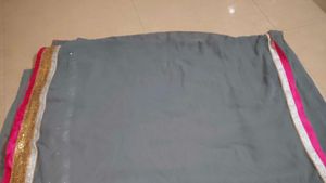 Grey Dupatta