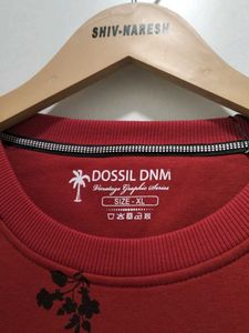 Red Floral Print Sweater