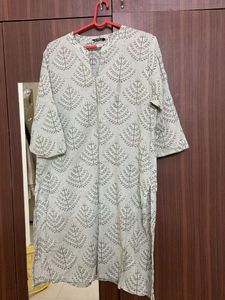 Leaf Print Kurta