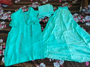 Heavy Chinnon Gharara Set