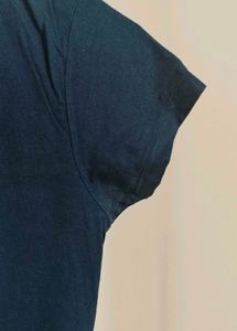 Dark Blue Tee | Tight Fit