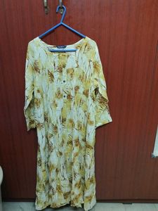 Floral Print Kurta