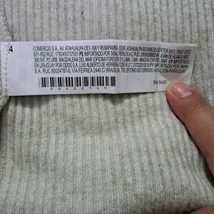 Button-Front Ribbed Top