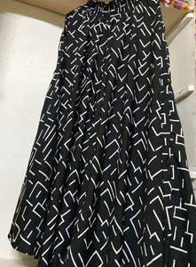Black And White Plazzo