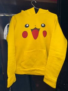 Pikachu Hoodie With Cute Ears