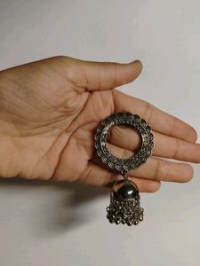 black metal jhumka aesthetic