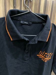 Diesel Black Polo Shirt