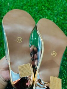 Stylish Transparent Heels