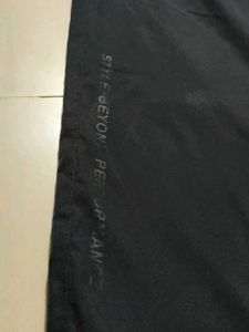 Ellese Black Korean Style Parachute Pants