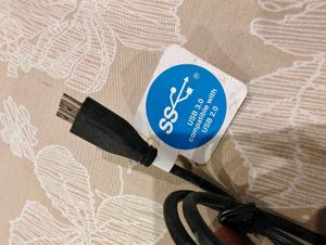 Hard Disk Data Cable USB A 3.0 To Micro B
