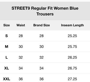 Denim Fringe Stylish Pants