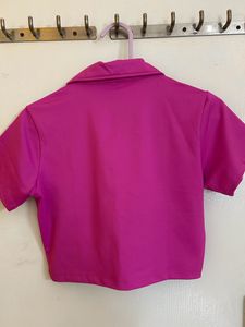 Cropped Polo Top