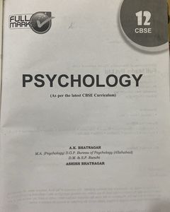 FULLMARKS Psychology supplementary textbook