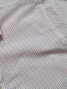 Men Pink Checks Regular Fit Half Sleeve Shirt