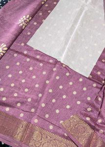 Elegant Purple Saree