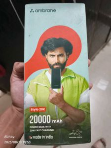 Ambrane Power Bank 20000mah