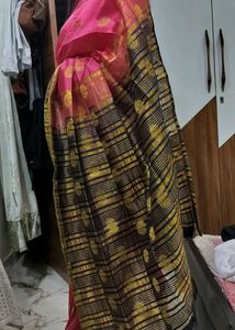 Stitched Saree With Unstitch Blouse