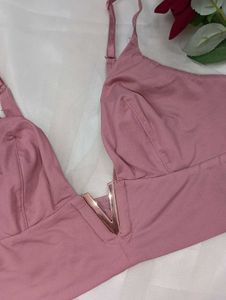 Mauve V-Wire Bralette