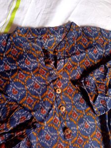 Jaipur kurti Pure Cotton With Detail Design