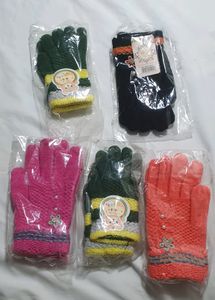 Gloves For Kids . Winter Wear . Good Quali