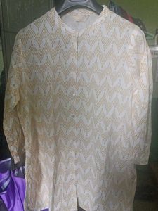 Patterned Button-Up Shirt