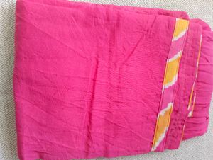 Striped Satin Dress Material