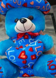 Soft Cute Teddy 🧸with 💙