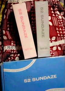 2pcs*52 Sundaze SPF 50+ Sunscreen Mist Combo💜