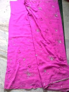 Sequence Work Saree