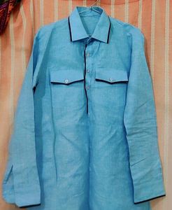 Men's Blue Kurta 💙