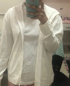 White Jacket With Hood 🎀