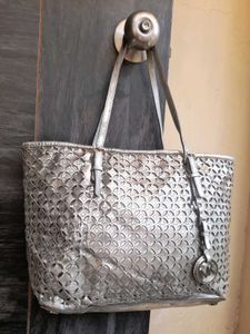 Michael Kors Silver Tote