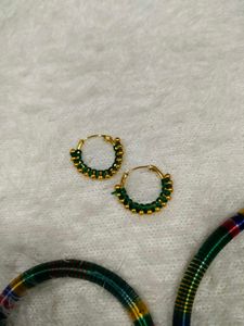 Necklace, Earrings &amp; Bangles Set