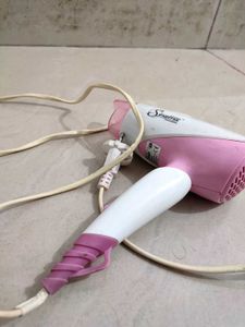 Shinestar Hair Dryer - Pink &amp; White